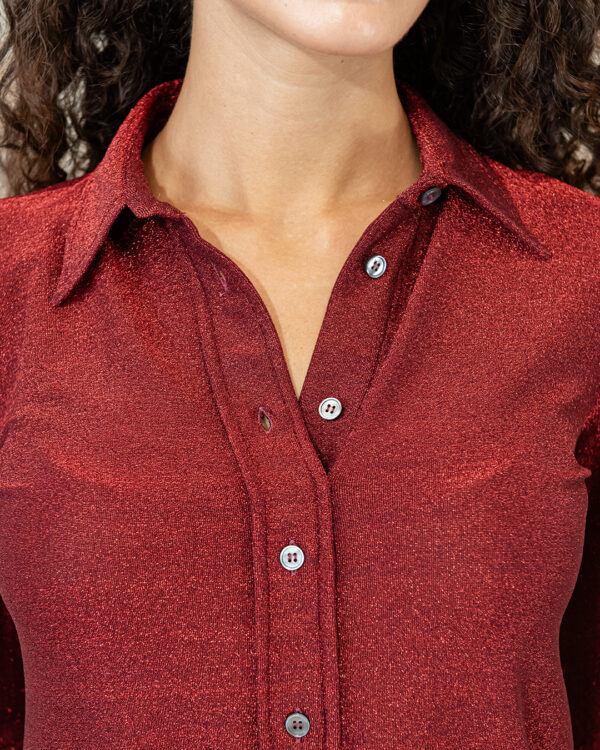 Camicia Mary Rosso | DIEGO ZORODDU