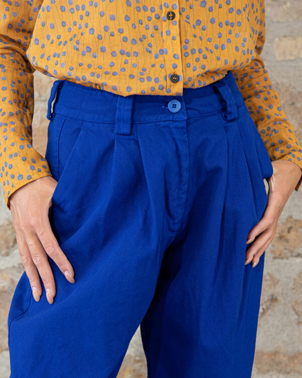 Pantalone Lucrezia Bluette | DIEGO ZORODDU