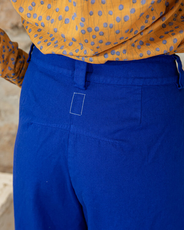 Pantalone Lucrezia Bluette | DIEGO ZORODDU