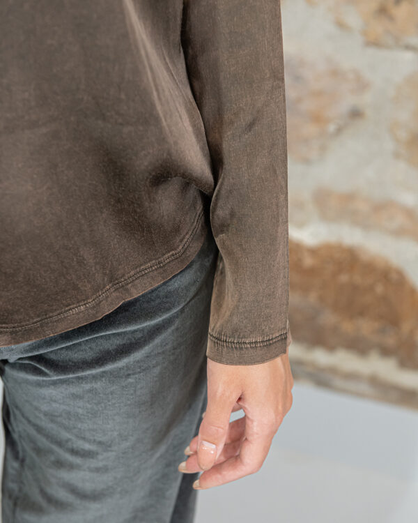 Blusa Cortina Cioccolato | DIEGO ZORODDU