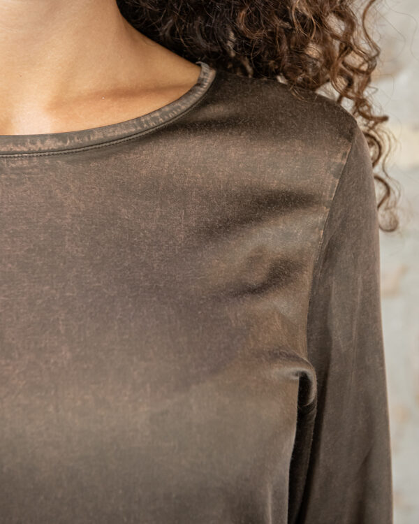 Blusa Cortina Cioccolato | DIEGO ZORODDU