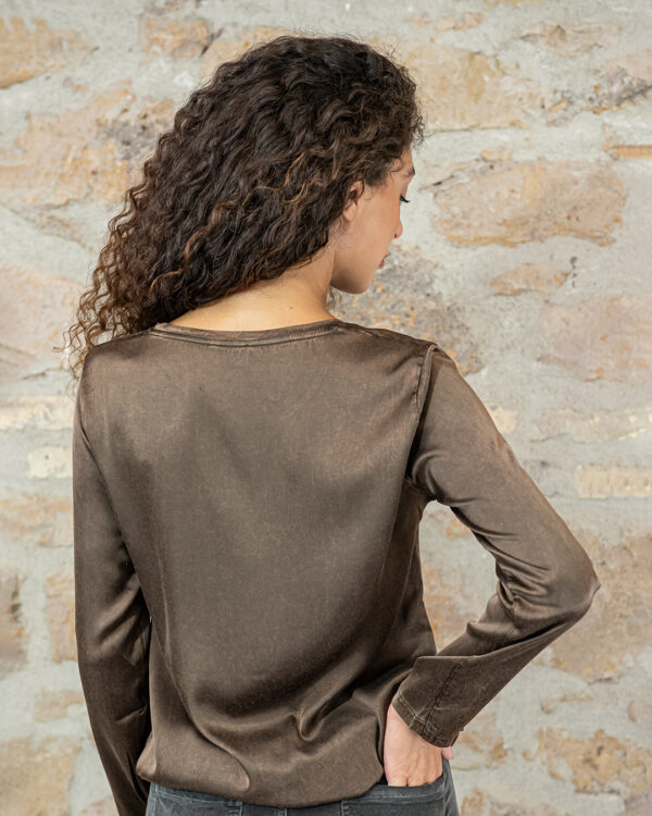 Blusa Cortina Cioccolato | DIEGO ZORODDU