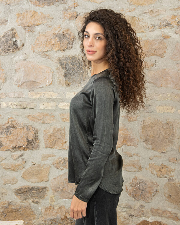 Blusa Cortina Antracite | DIEGO ZORODDU