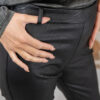 Pantalone Ecopelle Nero | DIEGO ZORODDU