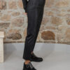 Pantalone Ecopelle Nero | DIEGO ZORODDU