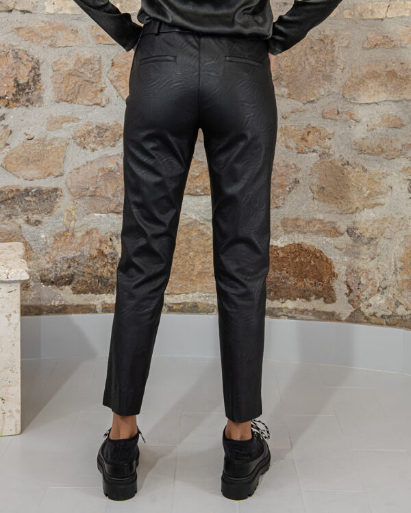 Pantalone Ecopelle Nero | DIEGO ZORODDU