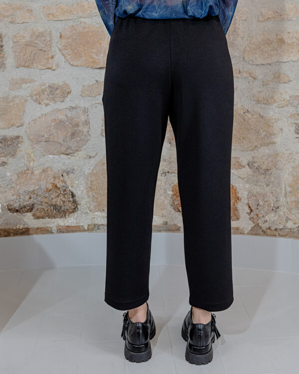 Pantalone Lisa Nero | DIEGO ZORODDU