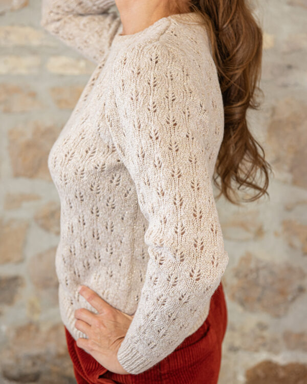 Maglione Tulipano Natural | DIEGO ZORODDU