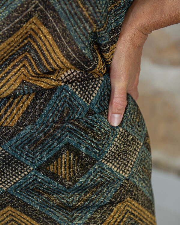 Pantalone Twiggy Lurex | DIEGO ZORODDU