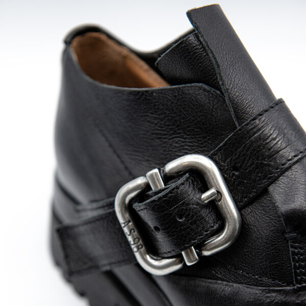 Scarpa Anfibio Nero | DIEGO ZORODDU
