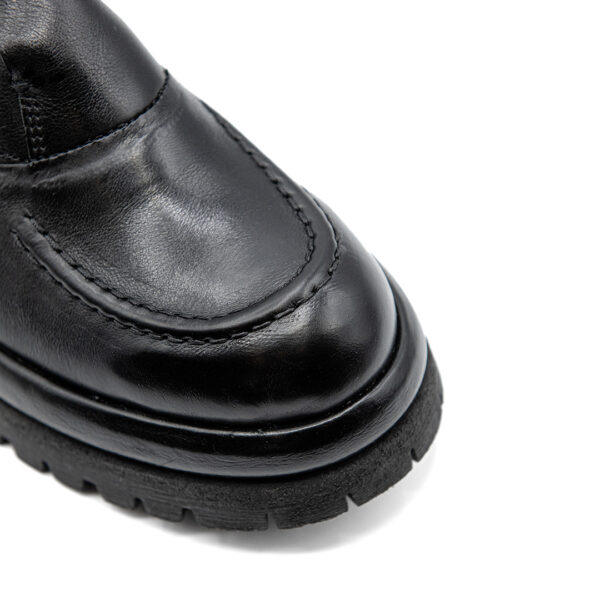 Scarpa Anfibio Nero | DIEGO ZORODDU