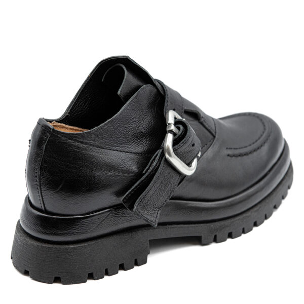 Scarpa Anfibio Nero | DIEGO ZORODDU