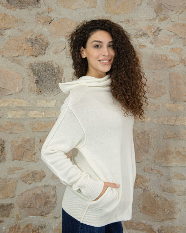 Maglione Angie Bianco | DIEGO ZORODDU