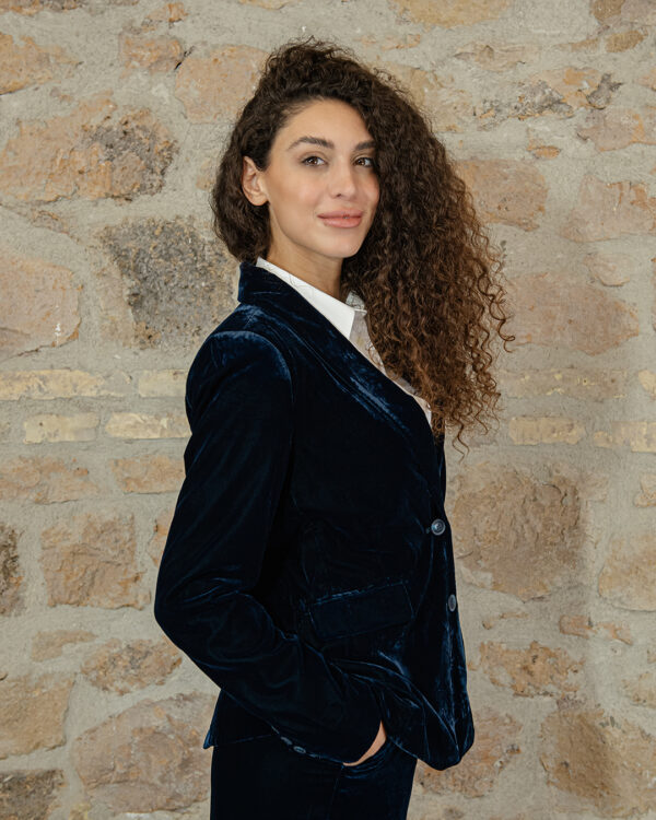 Giacca Velluto Ottanio | DIEGO ZORODDU