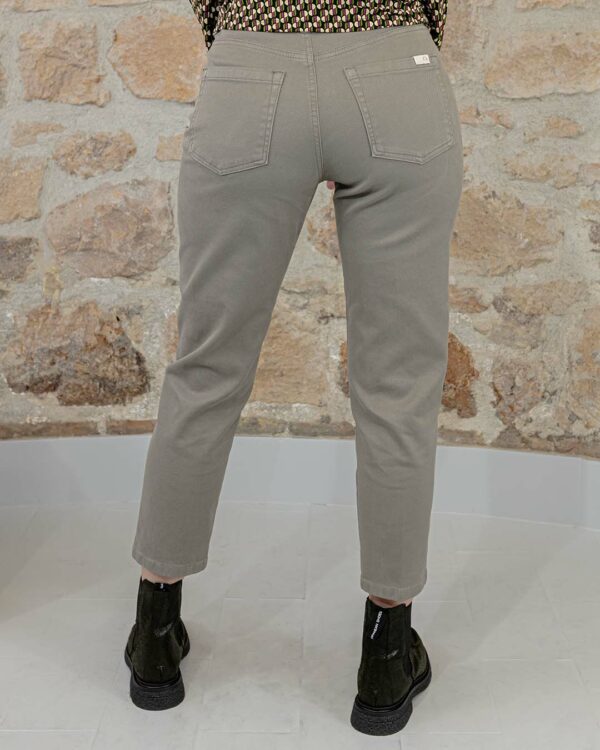 Pantalone Okyra Taupe | DIEGO ZORODDU