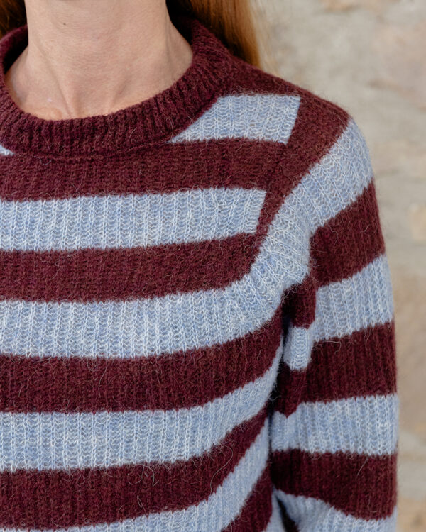 Maglione Alpaca Righe | DIEGO ZORODDU