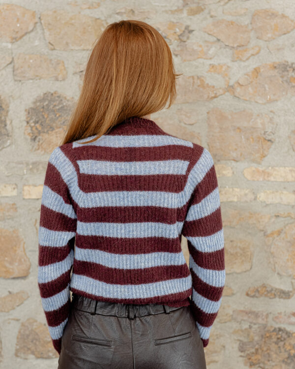 Maglione Alpaca Righe | DIEGO ZORODDU