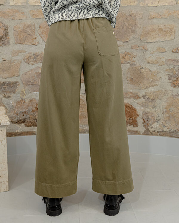 Pantalone Nami Oliva | DIEGO ZORODDU