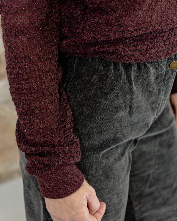 Maglione Lurex Amarone | DIEGO ZORODDU