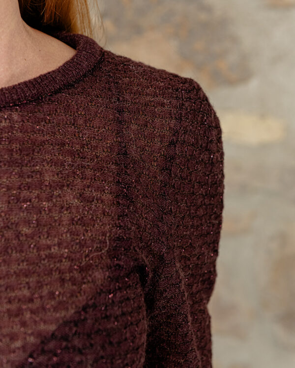 Maglione Lurex Amarone | DIEGO ZORODDU