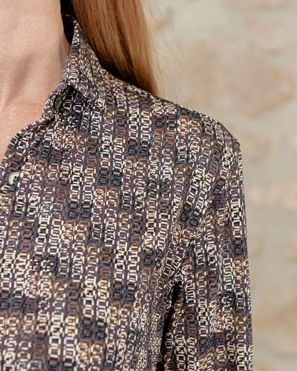 Camicia Dani Fantasia Terra | DIEGO ZORODDU