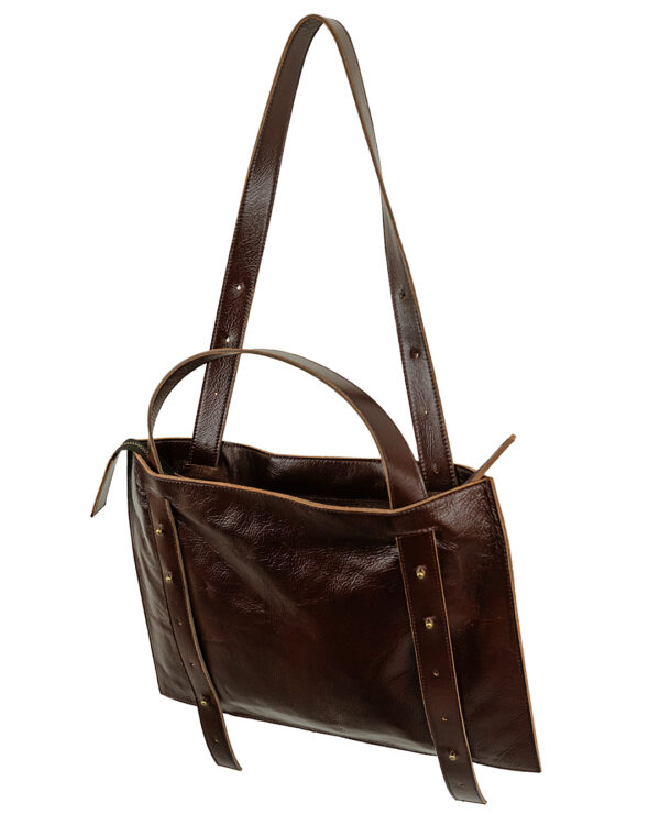 Borsa Beatrice Cioccolato | DIEGO ZORODDU