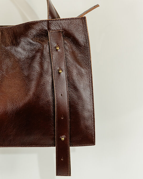 Borsa Beatrice Cioccolato | DIEGO ZORODDU