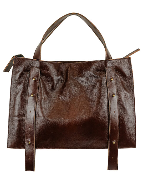 Borsa Beatrice Cioccolato | DIEGO ZORODDU