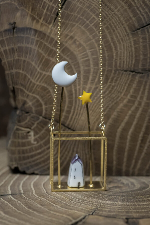 Collana PASADARGILLA STELLA LUNA CASA Pasa Gioielli | DIEGO ZORODDU