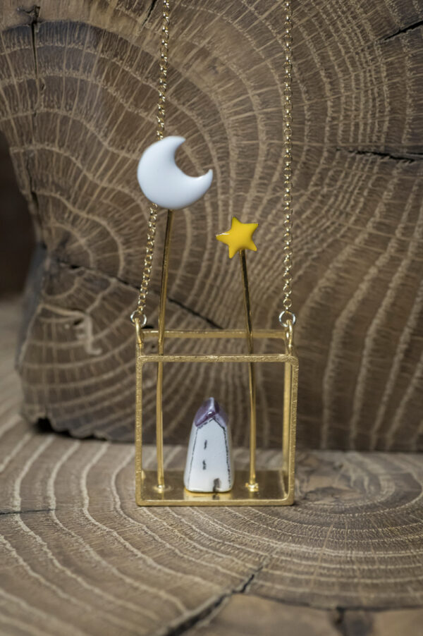 Collana PASADARGILLA STELLA LUNA CASA Pasa Gioielli | DIEGO ZORODDU