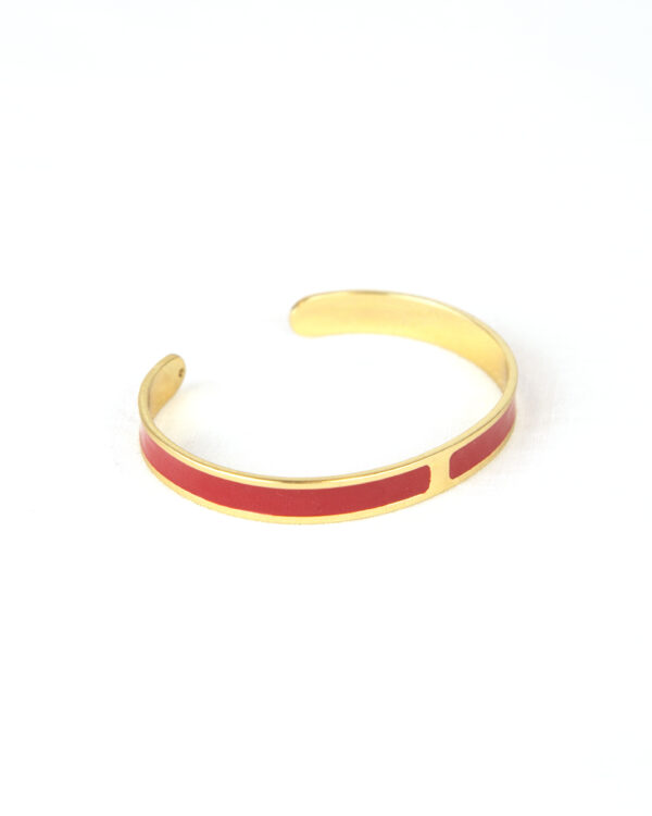 Bracciale Smaltato Bagno oro 0,8 mm | DIEGO ZORODDU