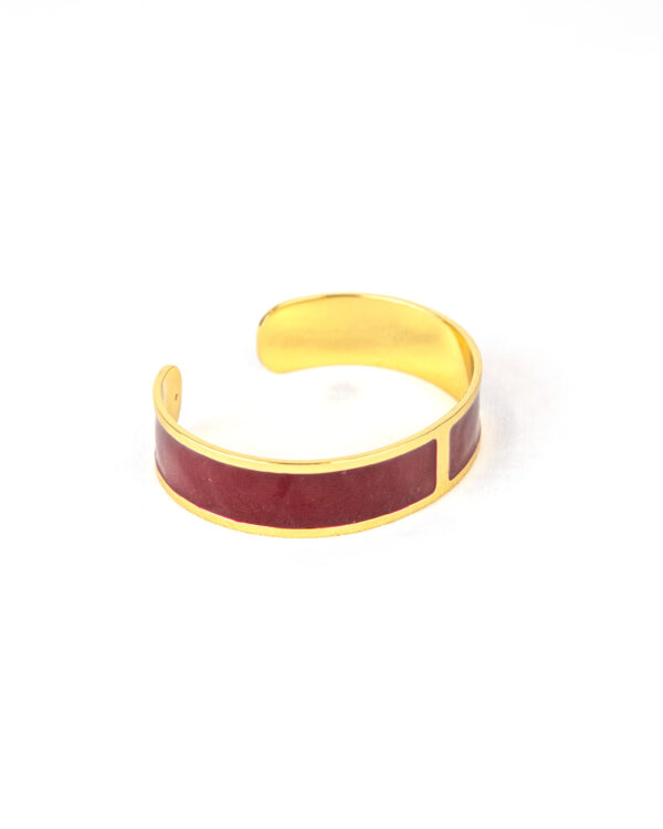 Bracciale Smaltato Bagno oro 15 mm | DIEGO ZORODDU