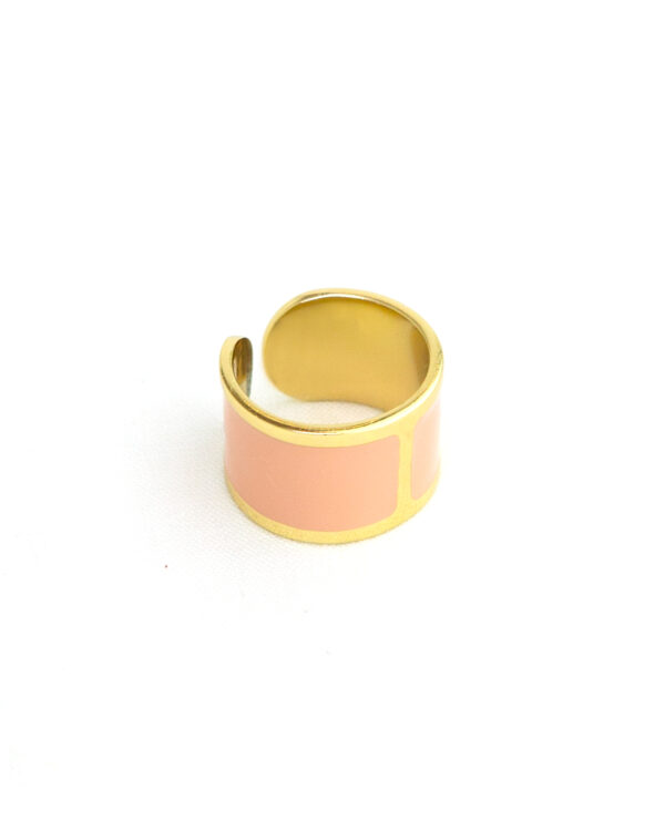 Anello Smaltato Bagno oro | DIEGO ZORODDU