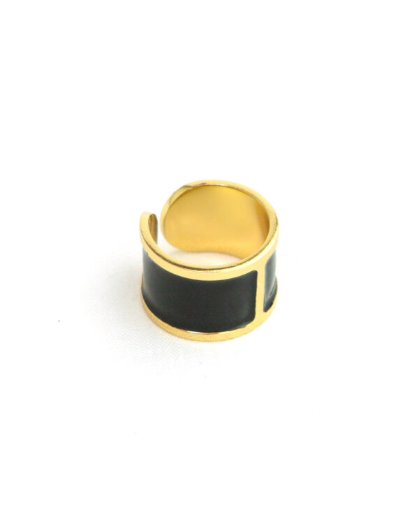 Anello Smaltato Bagno oro | DIEGO ZORODDU