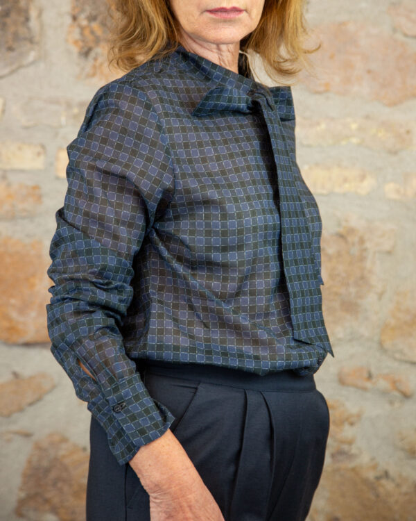 Camicia Fiocco Quadri | DIEGO ZORODDU