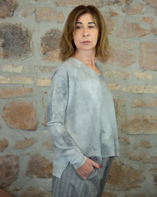 Maglione Lucrezia Grigio | DIEGO ZORODDU
