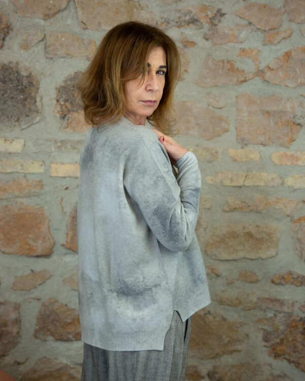 Maglione Lucrezia Grigio | DIEGO ZORODDU