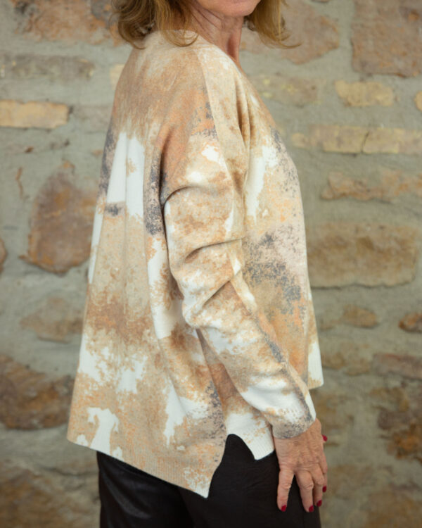 Maglione Lucrezia Beige | DIEGO ZORODDU