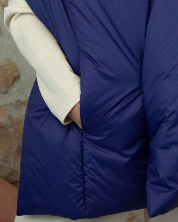 Gilet Imbottito Viola | DIEGO ZORODDU