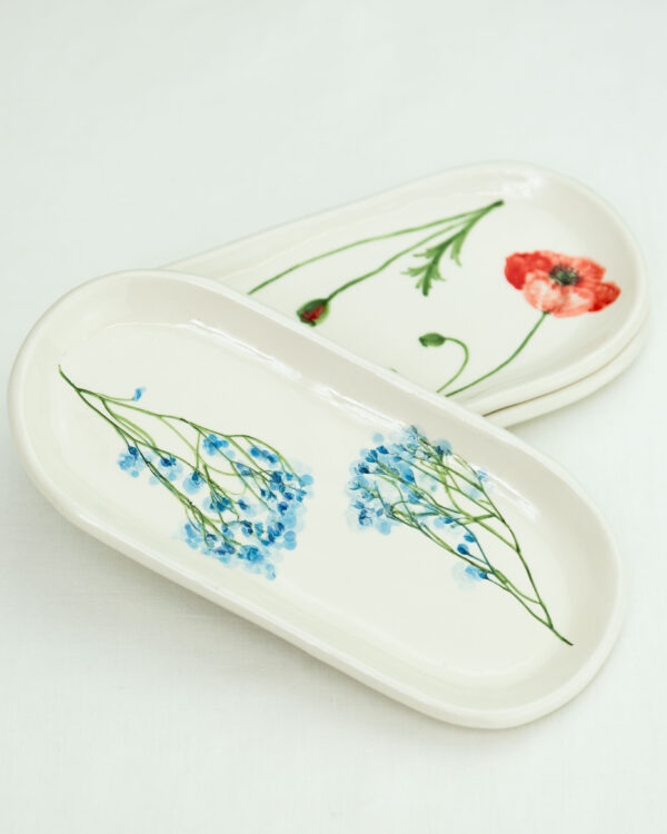 Vassoio piccolo Ceramica Botanica | DIEGO ZORODDU