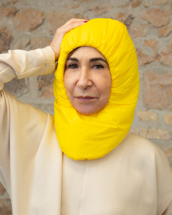 Cappuccio Hood Imbottito Lemon | DIEGO ZORODDU