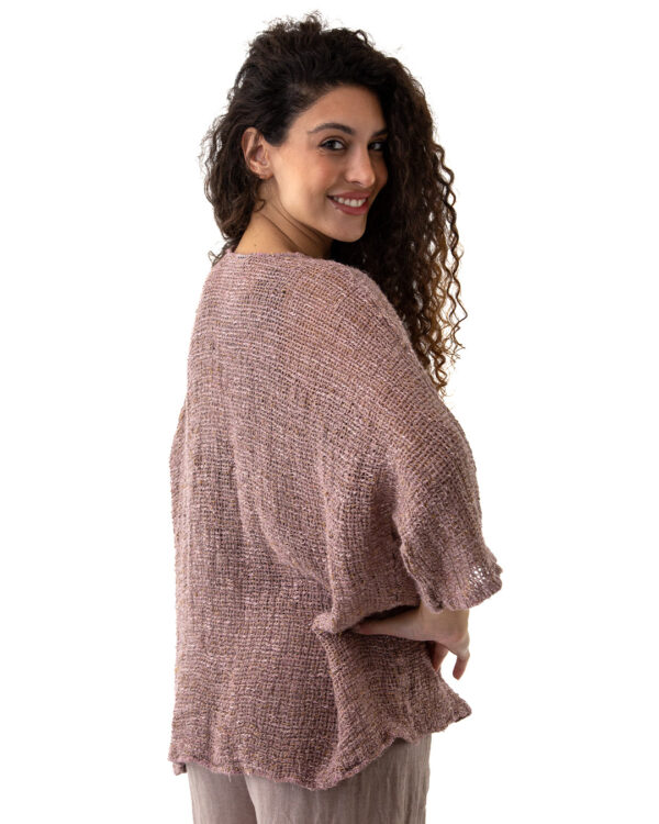 Giacca Kimono Atena Cipria | DIEGO ZORODDU