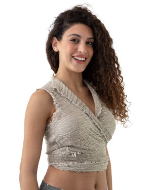 Top Amina Lino Naturale | DIEGO ZORODDU