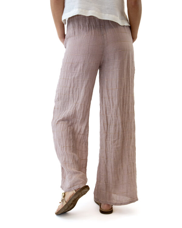 Pantalone Artemide Lino Cipria | DIEGO ZORODDU