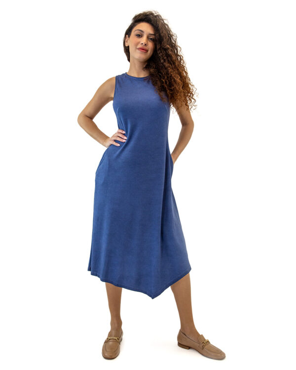 Abito Mademoiselle Blu | DIEGO ZORODDU