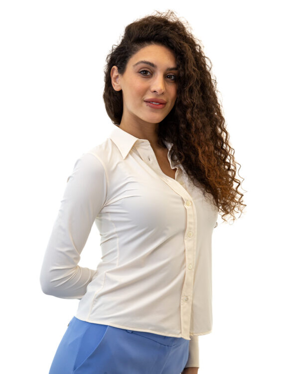 Camicia Mary Crema | DIEGO ZORODDU