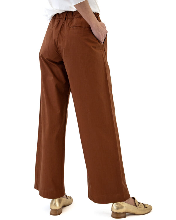 Pantalone Pandora Labo Art Nocciola | DIEGO ZORODDU