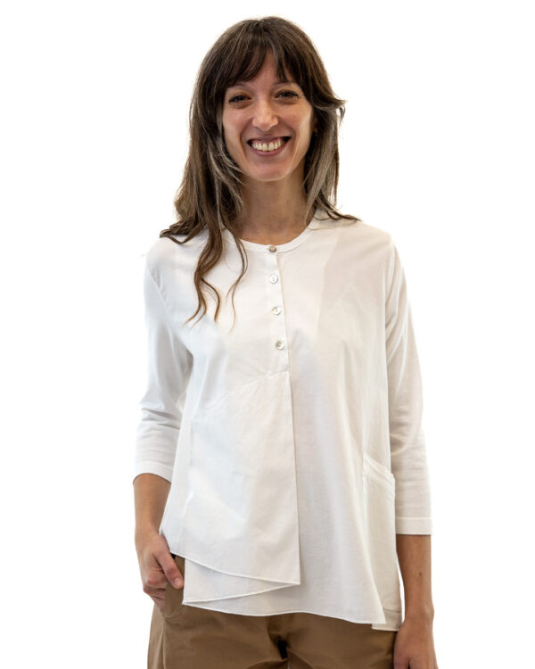 Blusa Cora Bianca | DIEGO ZORODDU
