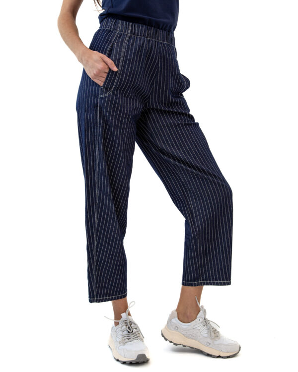 Pantalone Gin Jeans Gessato | DIEGO ZORODDU
