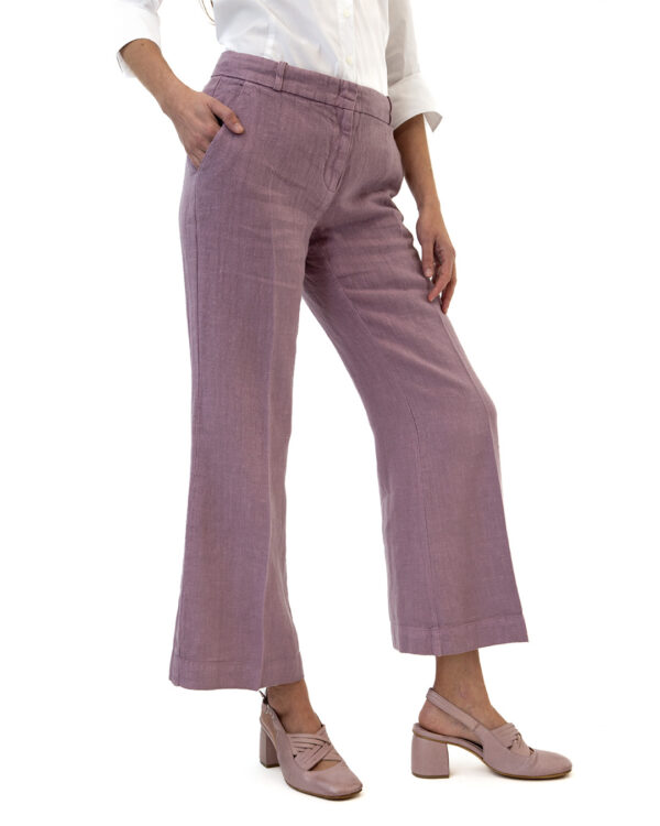Pantalone Flora Lavanda | DIEGO ZORODDU